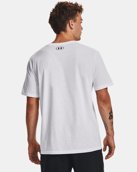 Camiseta de manga corta UA Pride para hombre, White, pdpMainDesktop image number 1